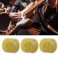 thumbnail image 4 of Guitar Volume Knob, 3Pcs Wide Application Electric Guitar Knob Pretty Design  For Replacement Yellow, 4 of 8