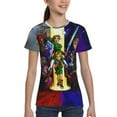thumbnail image 4 of The Legend Of Zelda Boys Girls T Shirt Kids Short Sleeve Crewneck 3d Printed Graphic Shirts For Kids Youth Medium, 4 of 7