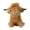 Brown, variant on 9.8Inch Cute Highland Cow Stuffed Animal Plush Doll, Perfecr Birthday Christmas Holiday Valentines Gifts, Easter Basket Stuffers