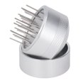 thumbnail image 2 of ZOUSSIQI Coffee Needle Distributor with Base Effective Dispersion Rust Resistant Stainless Steel Hand Coffee Stirrer Silver 58mm/2.3in JU316-102004, 2 of 13