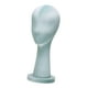 thumbnail image 5 of Soporte para sombreros con cabeza de maniquí, multiusos, para guardar sombreros y pelucas. Azul crema, 5 of 9
