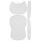 thumbnail image 2 of Plastic Sheets 3 Sets for DIY Crafting Knitting Bag with Horseshoe Shape Grid Design for Women Material, 2 of 3