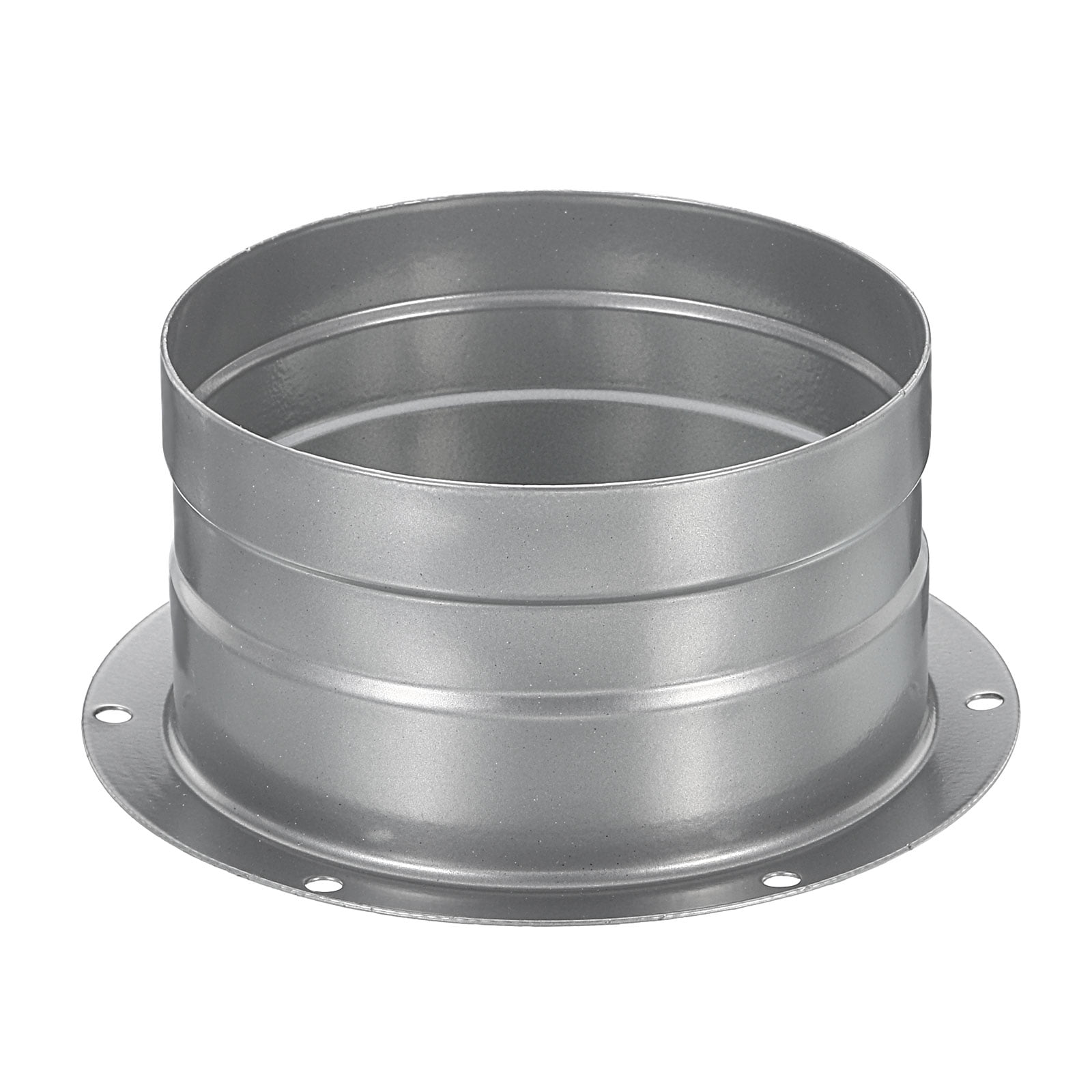 Uxcell 4 Inch Duct Connector Flange Metal Straight Pipe Exhaust Hose