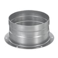 thumbnail image 1 of Conector de conducto Uxcell de 4 pulgadas, brida de metal para manguera de escape, 1 of 5