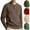 Army Green, variant on safuny Men's Casual Sports Activewear Loose Tops Pockets Big&Tall Long Sleeve Shirts V Neck Sweatshirts Button Fashion Outwear Solid Color Pullover Green L