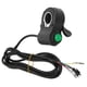 thumbnail image 2 of Conjunto de control de velocidad del acelerador del pulgar de la bicicleta eléctrica universal de 12 V-99 V con botón para scooters de bicicleta eléctrica, 2 of 10