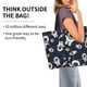 thumbnail image 2 of Balery Cartoon Spaceship Bolsa Tote Estilo Estético con Cremalleras, Bolsa de Hombro, Bolsa de Compras Grande y Plegable, 2 of 8