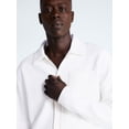 thumbnail image 5 of Free Assembly Men's Cozy Yarn Cardigan Sweater with Long Sleeves, Sizes XS-3XL, 5 of 5