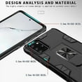 thumbnail image 4 of Pour Samsung Galaxy Note20 Ultra Armure de Soldat Étui de Protection Antichoc TPU + PC Magnétique avec Support, 4 of 5