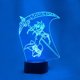 thumbnail image 1 of Lámpara LED de ilusión 3D con luz nocturna Souls Eaters Anime, 1 of 1