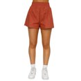 thumbnail image 4 of Sunloudy Conjunto de 2 piezas de verano a juego para mujer, camisa abotonada de media manga de color sólido + conjunto de pantalones cortos con cintura elástica para damas Sunloudy  S M L XL XXL, 4 of 9