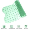 thumbnail image 6 of Bathtub and Shower Mats, Extra Long Non-Slip Bath Tub Mat 39 x 16 Inch, Machine Washable BathMat with Suction Cups & Drain Holes for Bathroom Floor, Clear Pale, 6 of 7