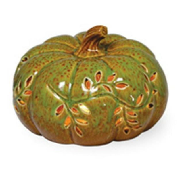 Boston International KAC17667 Automne Jours Citrouille Verte Led