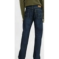 thumbnail image 2 of Levi's 505 Jeans Mens Rinse Wash Regular Fit Straight Leg - Dark Blue Rinse, 2 of 3