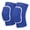Blue, variant on Yajisi Adult Thick Sponge Knee Pads for Dance Yoga Sports, Pull-On Elastic Protective Brace, Breathable Moisture Wicking Crashproof Support Guard, White, One Size, 1 Pair (8.1 in / 20.5 cm)