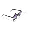 thumbnail image 2 of unbranded Gafas De Sol Negras Con Para Fiestas Y Eventos Con Protección Uv Y Estilo Moderno, 2 of 8