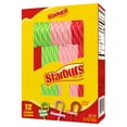 thumbnail image 2 of Starburst Assorted Fruit Flavors Christmas Holiday Candy Canes Stocking Stuffers Individually Wrapped Treats, 12 Count, 2 of 10