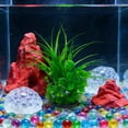 thumbnail image 2 of Artificial Plants Artificial Aquatic Plants Realistic Fake Flowers for Aquarium Decor, Plastic Water Grass for Fish Tank Decoration, Flexible Plants for Freshwater Saltwater Aquascaping, 2 of 5