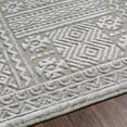 thumbnail image 5 of Mark&Day Area Rugs, 4x6 Ladoga Global Silver Gray Area Rug, Grey Carpet for Living Room, Bedroom or Kitchen (3'11" x 5'7"), 5 of 5