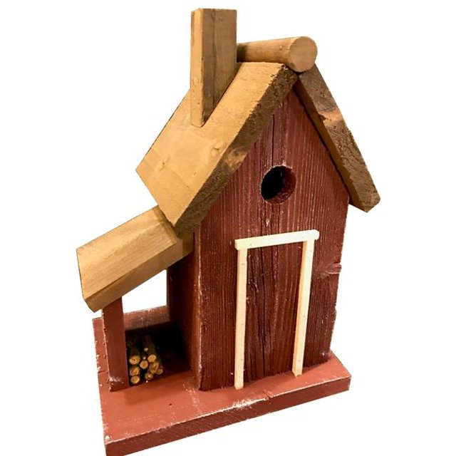 Home Bazaar HBA-1015RS Warwick Woodcutters Cottage&44; Rouge