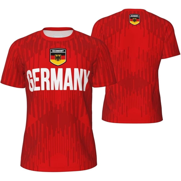 Germany (3) T-Shirt for Running Soccer Tennis Fitness Sports Jerseys Shirts