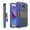 Blue, variant on Samsung Galaxy J3 2018 / J337 / Achieve / Express Prime 3 / Star Armor Belt Clip Holster Case Cover Blue