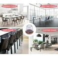 thumbnail image 3 of Silicone chair leg floor protector Furniture slider, chair leg cap with felt, rubber furniture cushion table leg protector, round chair leg cover 16 Pack clear M (Fit:3/5" 1/8"), 3 of 7