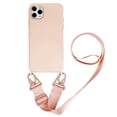 thumbnail image 1 of Funda de teléfono con cordón de silicona para iPhone 12 13 11 14 Pro Max 7Plus X XR XS Max Ultra con correa para el cuello, cordón cruzado para collar Tan Jianjun unisex, 1 of 2