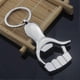 thumbnail image 2 of Metal Keychain Hand Shape Opener Keyring Bottle Opener Keychain Palm Shape Opener Keychain Metal Palm Opener Keychain, 2 of 2