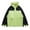 Green, variant on Women's Outdoor Jacket Solid Color Windbreaker Hooded Hiking Coat with Pockets