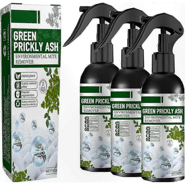 Natural Green Prickly Ash Extract Dust Mite Spray for Home Allergen Control