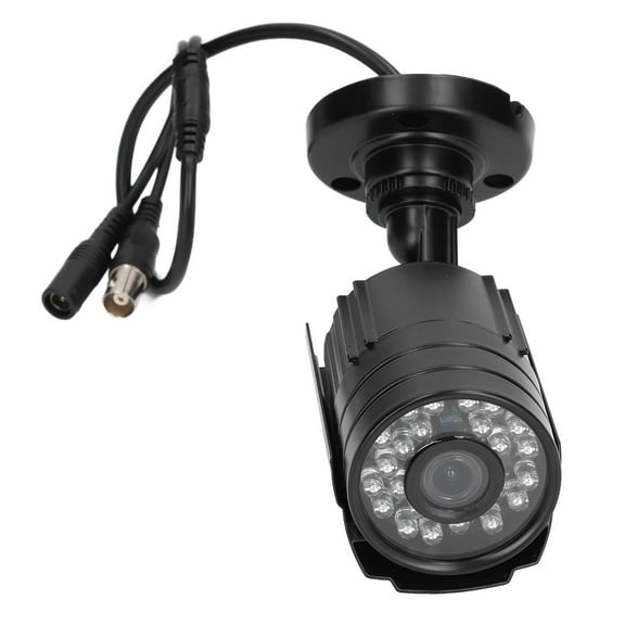 OTVIAP Analog CCTV 1080P 4CH 2MP Surveillance Camera with Wall Mount, Black
