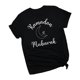 thumbnail image 1 of Camiseta de manga corta para mujer, ropa deportiva suave, transpirable, clásica, a la moda, con cuello redondo L, 1 of 8
