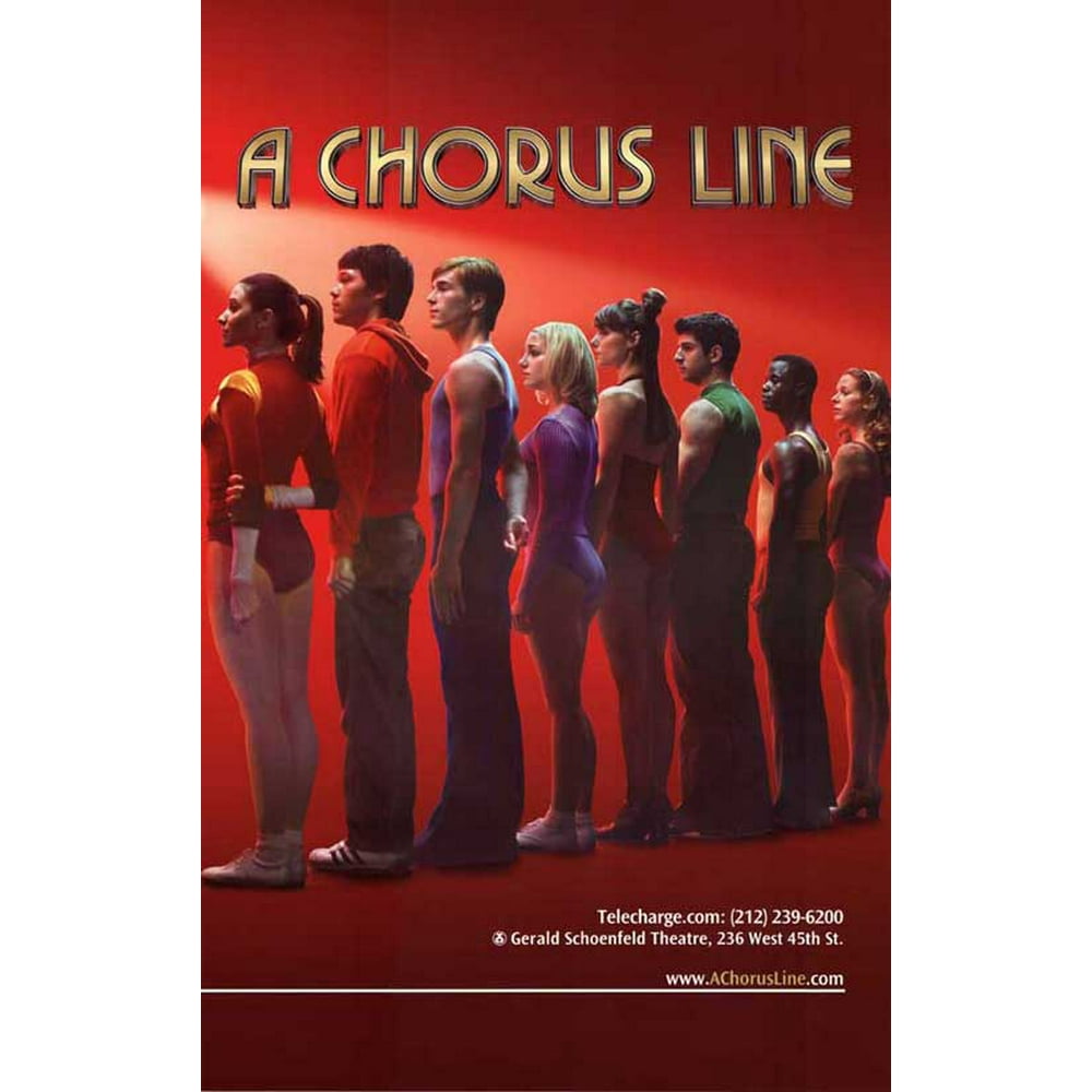 A Chorus Line (Broadway) 1 Movie POSTER 27" x 40" Style A