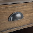 thumbnail image 3 of Table de Chevet Transitionnel en Bois Massif Acadian de 24 Pouces de Large, Brun Naturel Rustique Vieilli, 3 of 5