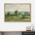 thumbnail image 3 of wall26 Framed Canvas Print Wall Art Pastel Green Tree Forest Landscape Nature Wilderness Illustrations Fine Art Decorative Rustic Multicolor for Living Room, Bedroom, Office - 24"x36" Natur, 3 of 5
