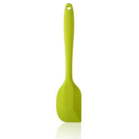 

Large One-piece Silicone Scraper Butter Scraper Chocolate Cream Mixer Cake Spatula Baking Tool 2PCS Green