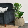 thumbnail image 4 of Household Essentials Handled Basket, Seagrass, 4 of 9