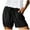 Black, variant on Aayomet Lounge Shorts For Women Elastic Womens Drawstring Casual Comfy Waist Pocketed Pants Lounge Shorts For Women Pink,L