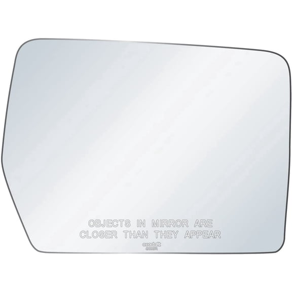 exactafit 8616R Passenger Side Mirror Glass Replacement Fits 2011-2014 Ford F150 Right Hand 3m Adhesives