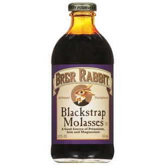 BRER RABBIT MOLASSES BLACKSTRAP-12 OZ -Pack of 12 - Walmart.com