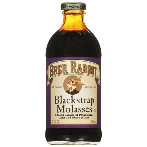 Brer Rabbit Molasses, Blackstrap, 12 Ounce, Case of 12