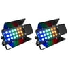 (2) Chauvet DJ SLIMBANK T18 USB Tri-Colored DMX LED Wash Lights SLIMBANKT18 USB