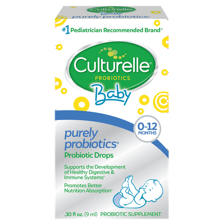 Culturelle Baby Purely Probiotics, 0-12 Months, 0.30 fl oz