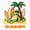 1pcs, variant on Turtle Summer Hawaii Beach Design Sticker