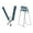 Sky Blue, variant on Stainless Steel Anti-Scald Kitchen Tongs Set, 2-Piece Non-Slip Bowl & Plate Lifters For Hot Dishes, Oven, Air Fryer, And Microwave Safety