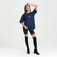 thumbnail image 3 of Women's Gameday Couture Navy Arizona Wildcats Oversized Back at Ya T-Shirt, 3 of 5