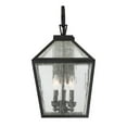 thumbnail image 5 of Black Three Light Wall Lantern from the Woodstock Collection, 5 of 5