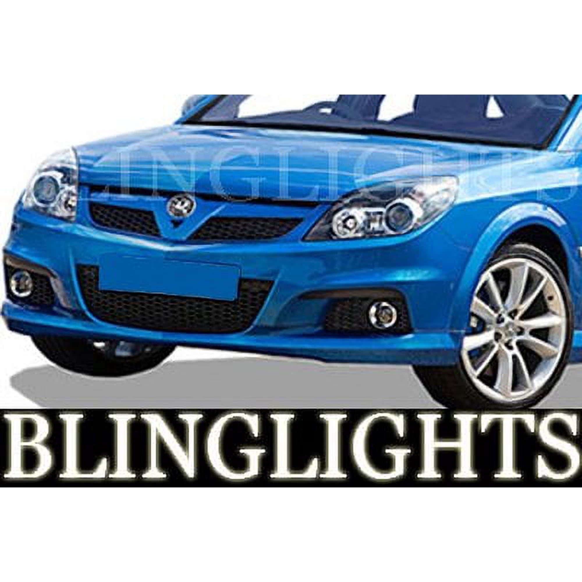 For 02-08 Vauxhall Vectra C Xenon Fog Lamps Driving Lights Kit
