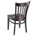thumbnail image 2 of Chaise d'Appoint Hybride en Noyer avec Assise en Bois (Lot de 2), 2 of 2
